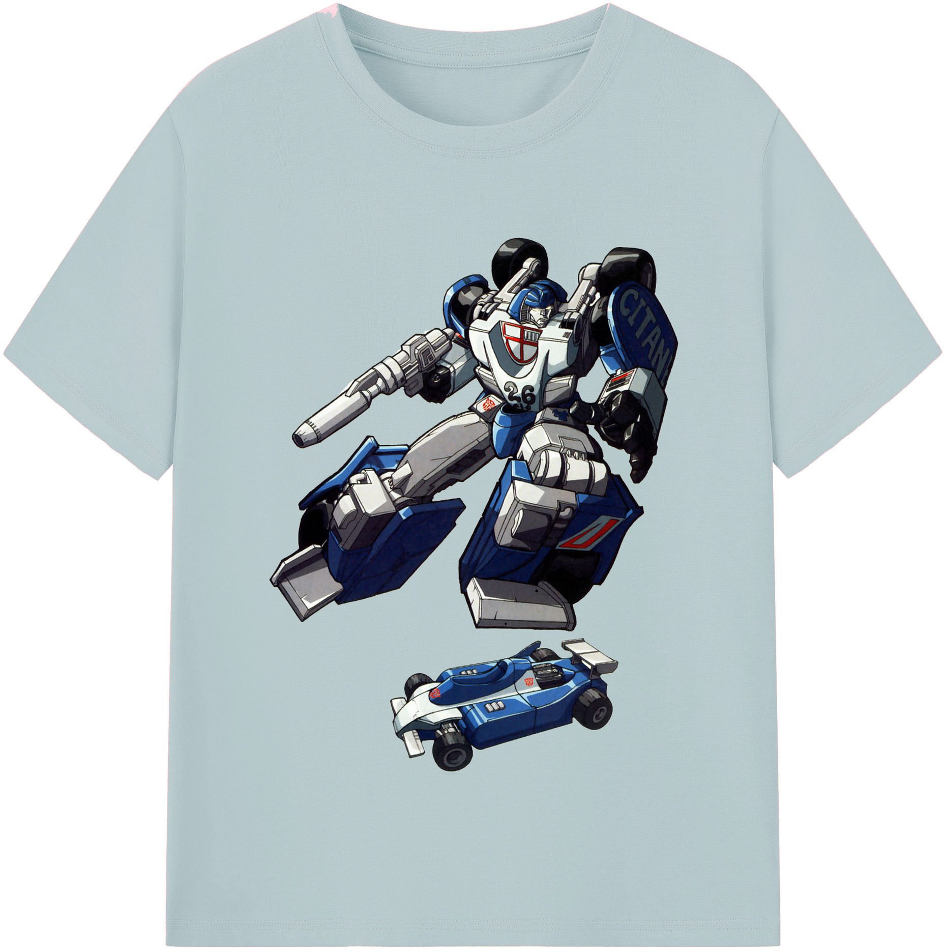 （画像用）  綿100％半袖Tシャツ（フロントプリント）